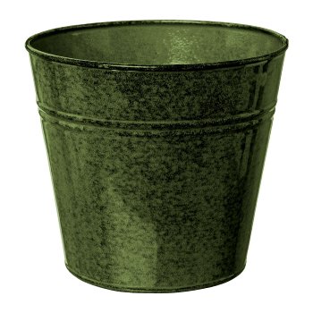 Metal planter BOTANICO, 14x14x12cm, dk green