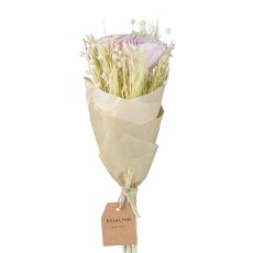 Natur Rosenbouquet 2 fa. fl. sort., 30cm,  klar