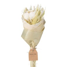 Natur Rosenbouquet 2 fa. fl. sort., 30cm,  klar