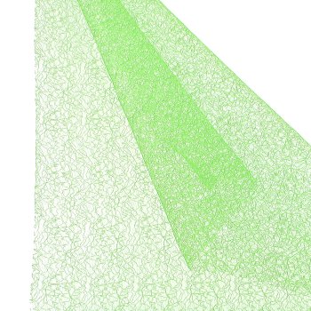 Organza Craquelee Curtain, 140x245cm, Light Green