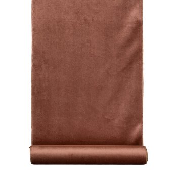 Velvet Decoration Fabric On Roll, 35x180cm, Quality: 150Gr/Sqm, Antique Pink,