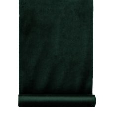 Samt Dekostoff auf Rolle, 35x180cm, Qualität: 150gr/qm, dunkel grün, 1/Stck