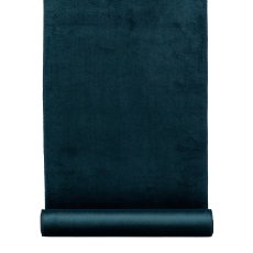 Samt Dekostoff auf Rolle, 35x180cm, Qualität: 150gr/qm, blau, 1/Stck