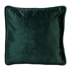 Samt Kissen, 45x45cm, dunkel grün, 1/Stck