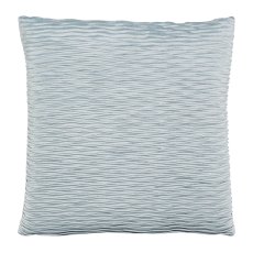 Velvet Cushion Embossing, 45x45cm, Ice Blue