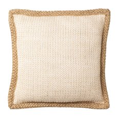 Cotton-Jute Cushion Naturalment, 40x40cm, Sand