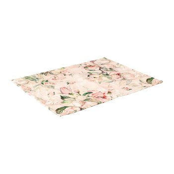 Soff Table Set with Print Rossini, 44x33cm, Pink, 1/Piece