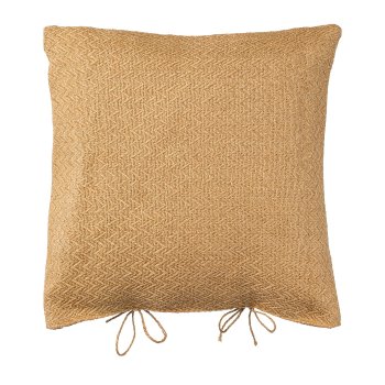 Jute fabric cushion WHEATON, 45x45cm, nature