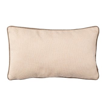 Fabric cushion SEDARIS, 30x50cm, beige