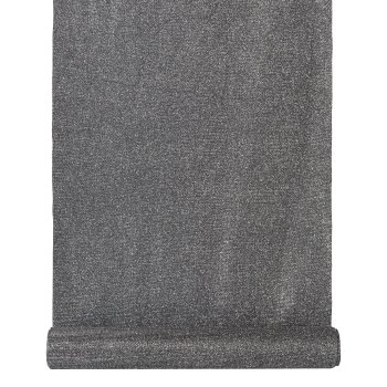 Fabric Decoration roll GLITTERY, 35x200cm, anthracite