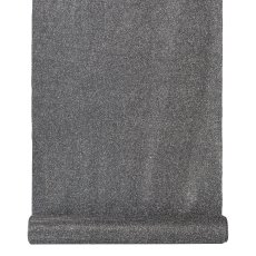 Fabric Decoration roll GLITTERY, 23x200cm, anthracite