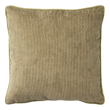 Cord cushion w.piping, 40x40cm, jade