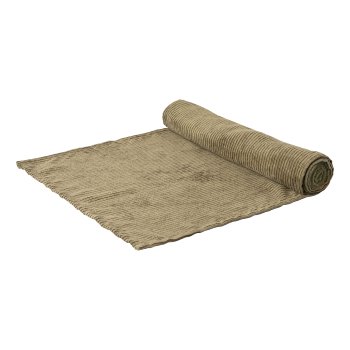 Cord table runner, 40x180cm, jade