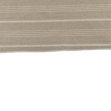 Baumwoll Tischset, gestreift, 48x33cm, weiß