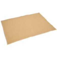 Viskose-Leinen Tischset mit Edging Farbrand, 44x33cm, teint