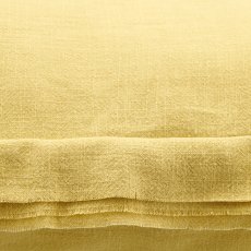 Viscose linen cushion with border, 50x50cm, lime