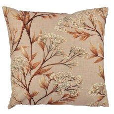 Stoffkissen INSTYLE mit Ranken Print, 45x45cm, hellbraun, Lepuro