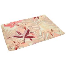 Stoff Tischset INSTYLE mit Bätter Print, 44x33cm, rosa, Lepuro