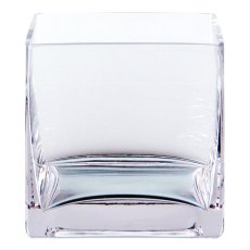 Glasgefäß BASIC, quadratisch, 10x10x10cm, klar