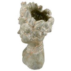 Keramik Pflanzgefäß FRUIT LADY, 16x15x21cm, jade