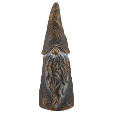 Keramik Weihnachtsmann NOAH, Figur, 7,5x7,5x21,5cm, schwarz