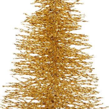 Decorative tree BLING BLING on metal base, 34x15x15cm, gold