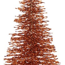 Decorative tree BLING BLING on metal base, 34x15x15cm, copper