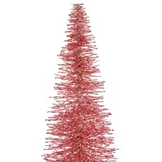 Decorative tree BLING BLING on metal base, 55x19x19cm, pink