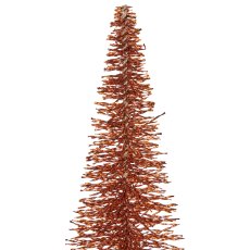 Decorative tree BLING BLING on metal base, 55x19x19cm, copper