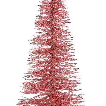 Deko Baum BLING BLING auf Metallfuß, 75x27x27cm, rosa