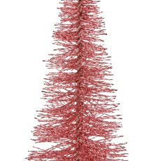 Deko Baum BLING BLING auf Metallfuß, 75x27x27cm, rosa