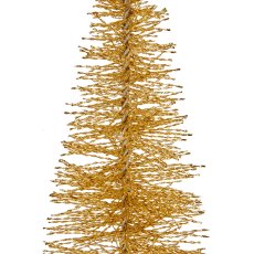 Decorative tree BLING BLING on metal base, 75x27x27cm, gold