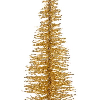 Decorative tree BLING BLING on metal base, 96x33x33cm, gold
