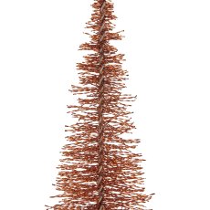 Deko Baum BLING BLING auf Metallfuß, 96x33x33cm, kupfer