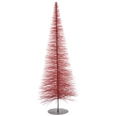 Deko Baum BLING BLING auf Metallfuß, 130x45x45cm, rosa