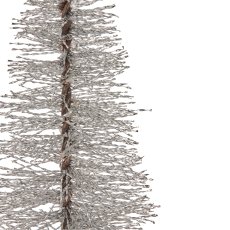 Decorative tree BLING BLING on metal base, 130x45x45cm, silver