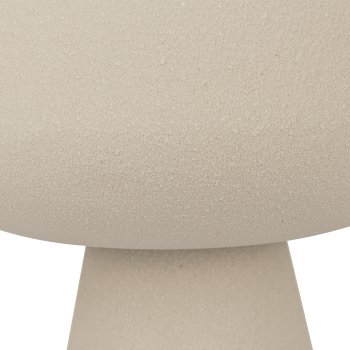 Metal planter BLANCO, 21x21x35cm, natural white