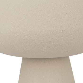 Metal planter BLANCO, 25x25x46cm, natural white
