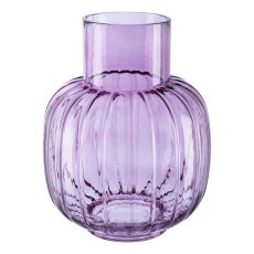 Glas Vase PAULA, 26x20x20cm, provence-lavendel