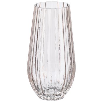 Glass vase MARTA, 20x10x10, Macchiato