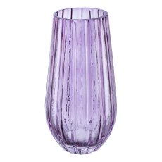 Glas Vase MARTA, 20x10x10, provence-lavendel