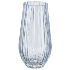 Glas Vase MARTA, 20x10x10, grau