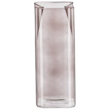 Glas Vase XSARA, 8x8x20mc,