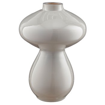 Glasvase BUBBLE, 16x16x23cm, macchiato