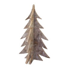 Birke Baum 3d Knock Down, 21x35x1,2cm, natur