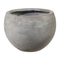 Fibreclay Cachepot Ball 3Erset, 31x23/43x31/55x39cm, Grey