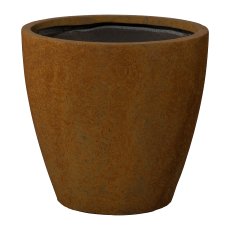 Fibreclay Übertopf 3er Set FINE ARTS, 32x32x30/38x38x35/45x45x42cm,
