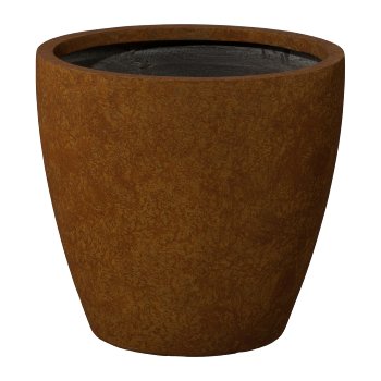 Fibreclay Übertopf 3er Set FINE ARTS, 32x32x30/38x38x35/45x45x42cm,
