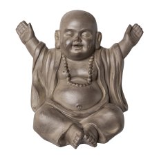 Fibreclay Buddha Kids 3fa.so., 35x22x27/35x26x31/31x22,5x26cm , hellbraun