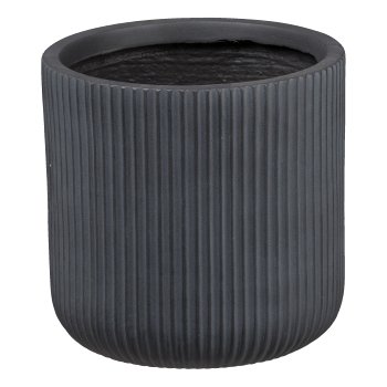 Fibreclay Übertopf 3erSet VERTICAL, 37x37x37/31x31x31/26x26x26cm,